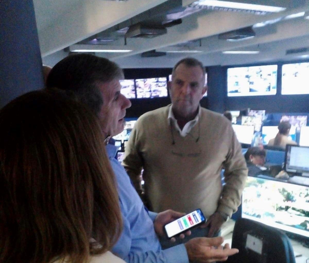 Santiago Dos Santos se reunió con el secretario de prevención ciudadana de San Isidro