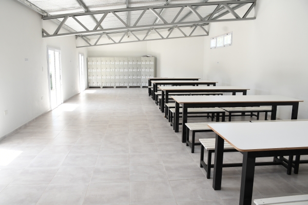 Inauguraron nuevos espacios para los trabajadores del corralón municipal de Chascomús