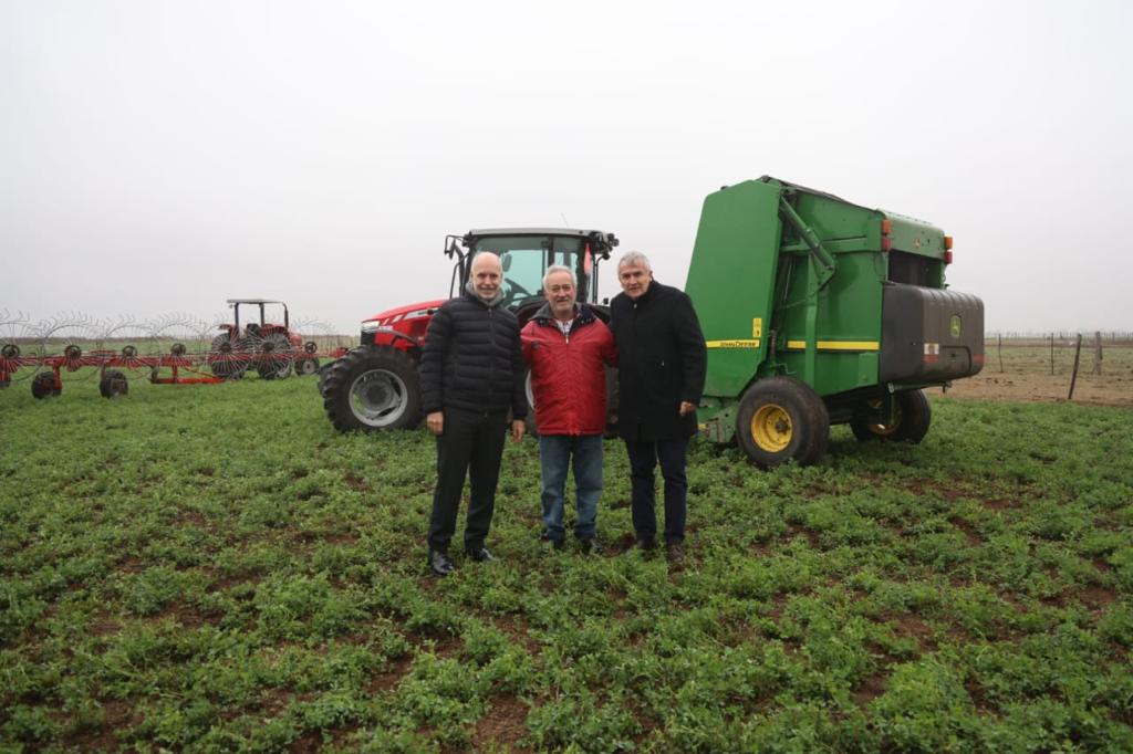 Rodríguez Larreta prometió al campo eliminar las retenciones el 10 de diciembre