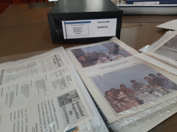 El instituto historiográfico recibió una importante donación de SADECH