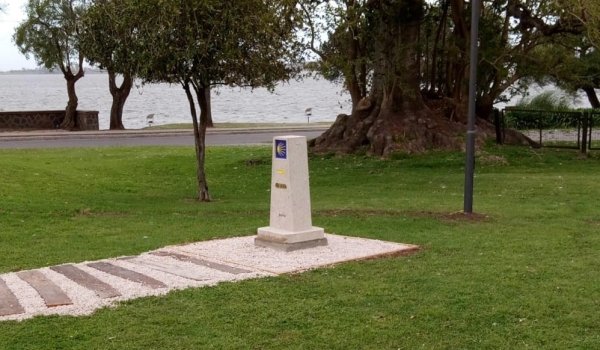 Este viernes se realizará la bendición del Mojón del Camino de Santiago