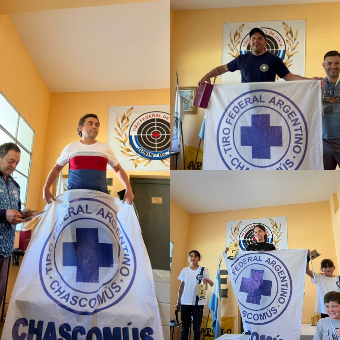 TIRO: Chascomús alcanzó el podio en todas las categorías del Torneo Nacional de Miras Abiertas