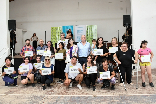 Fueron adjudicadas las viviendas del “Plan Solidaridad” en Chascomús