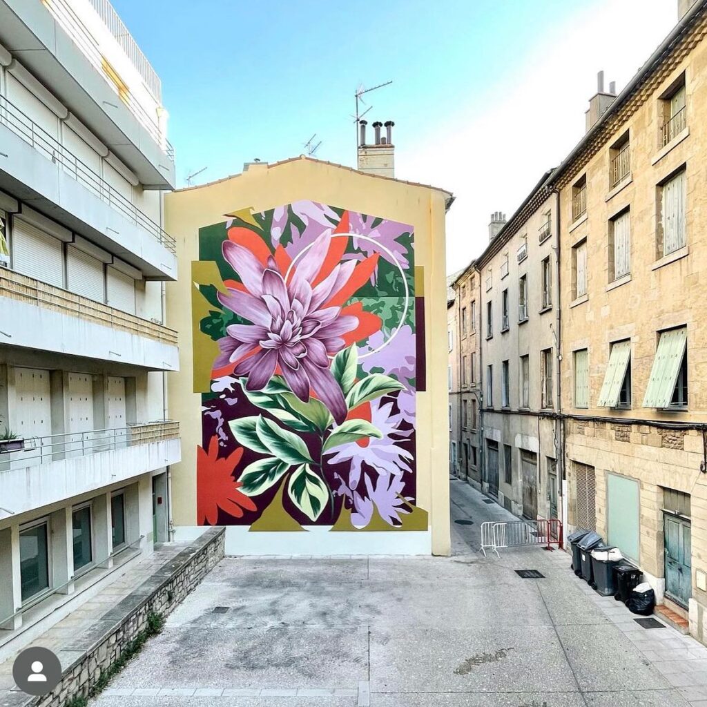 El mural Flower of Future de Cíclope quedó entre los 10 mejores del mundo