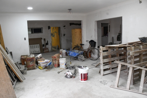 Última etapa en la remodelación del hogar municipal “La Casita”