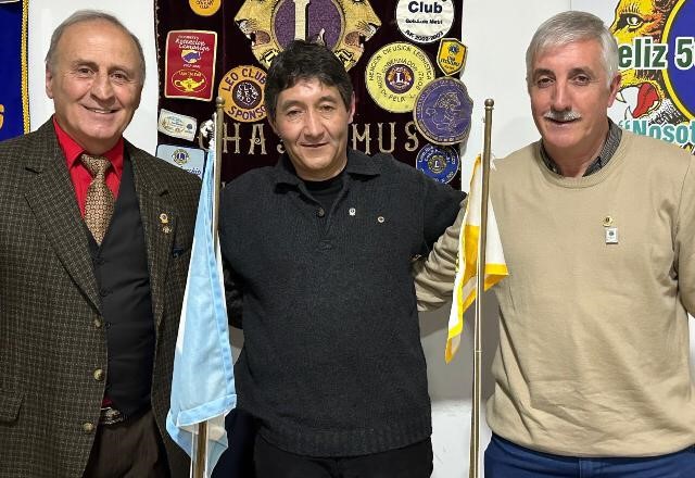 Club de Leones de Chascomús: Juramento de nuevo León y cambio de autoridades