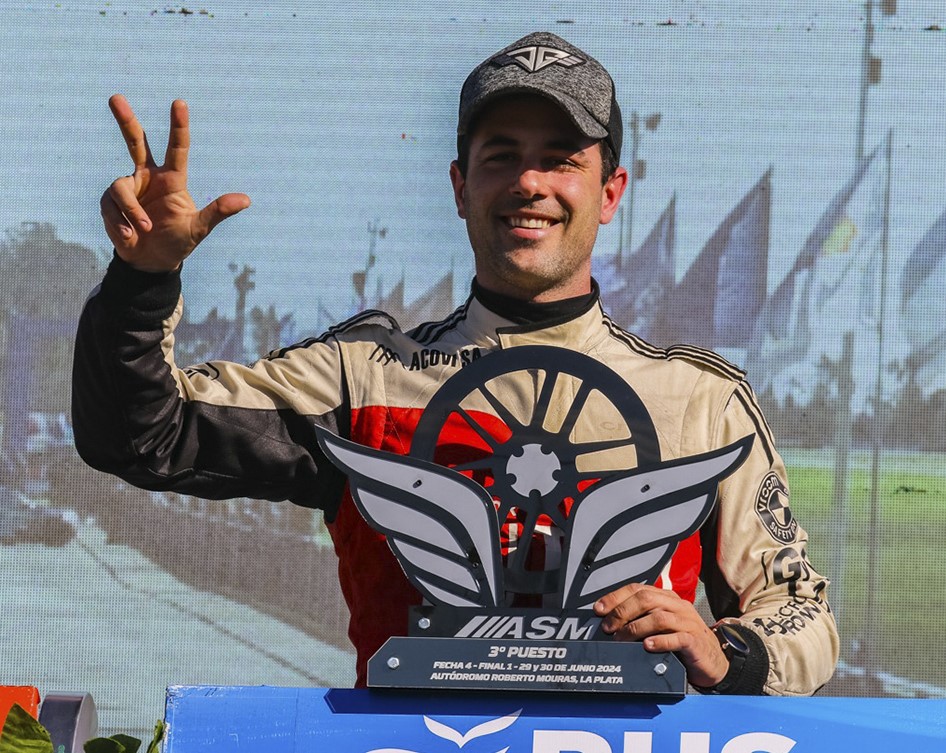 Juanchi Gárriz: “Conseguir un tercer puesto el sábado y mantenernos competitivos hasta el final el domingo es un logro importante”