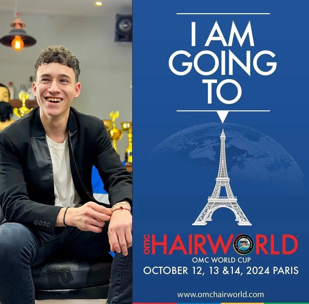 Joven Chascomunense representará a Argentina en el Mundial de Peluquería en París