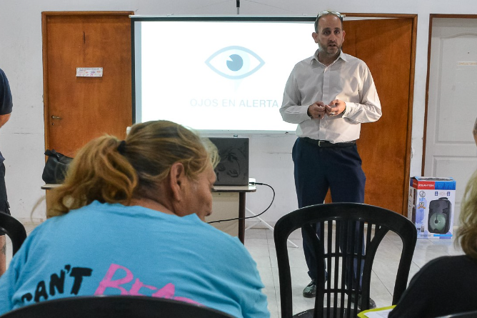 Seguridad: Más vecinos se suman al programa “Ojos en Alerta”