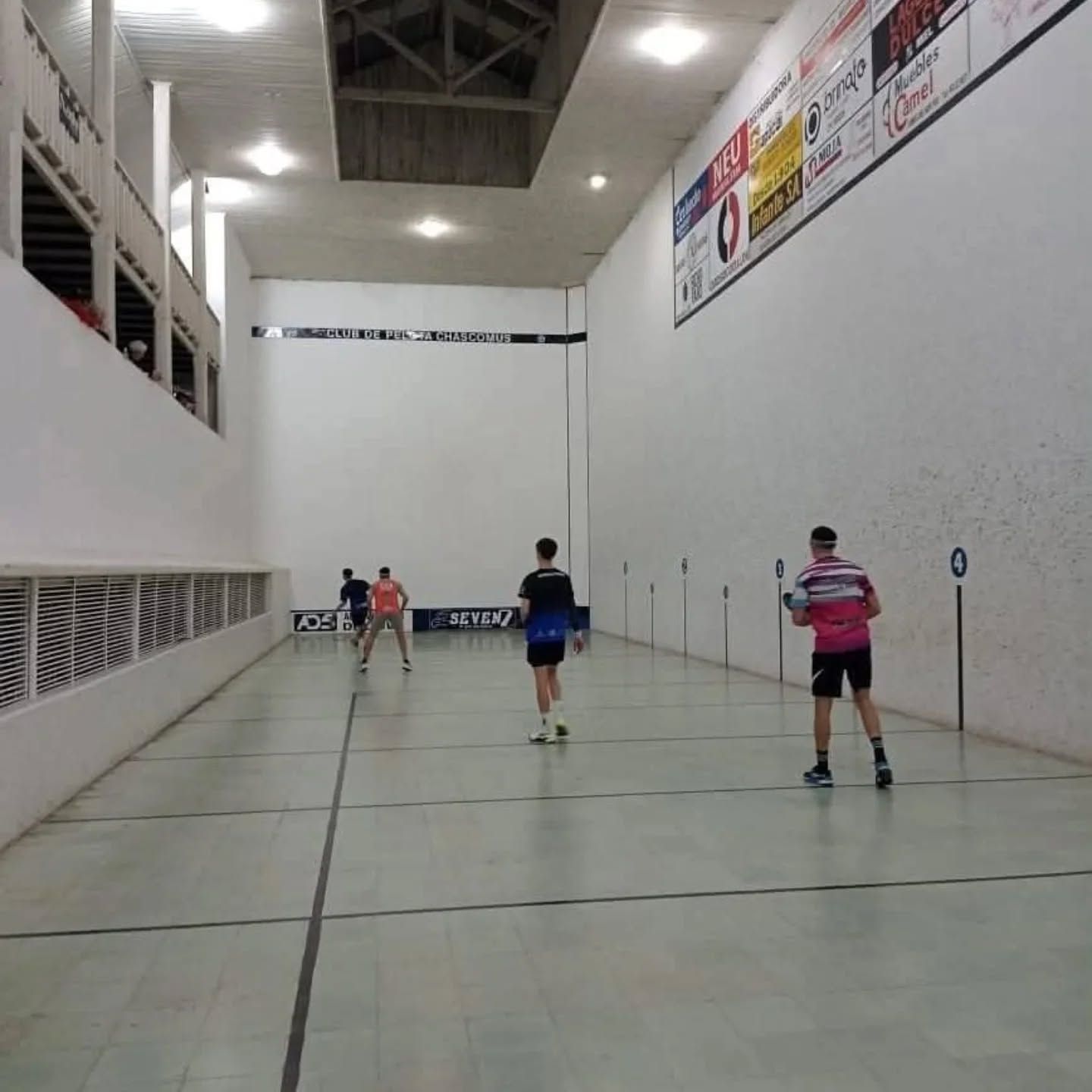 Pelotaris del Club de Pelota Chascomús jugarán este sábado por el Apertura Provincial