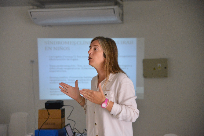 Capacitación IRAB para personal de enfermería y de promoción del sistema municipal Salud