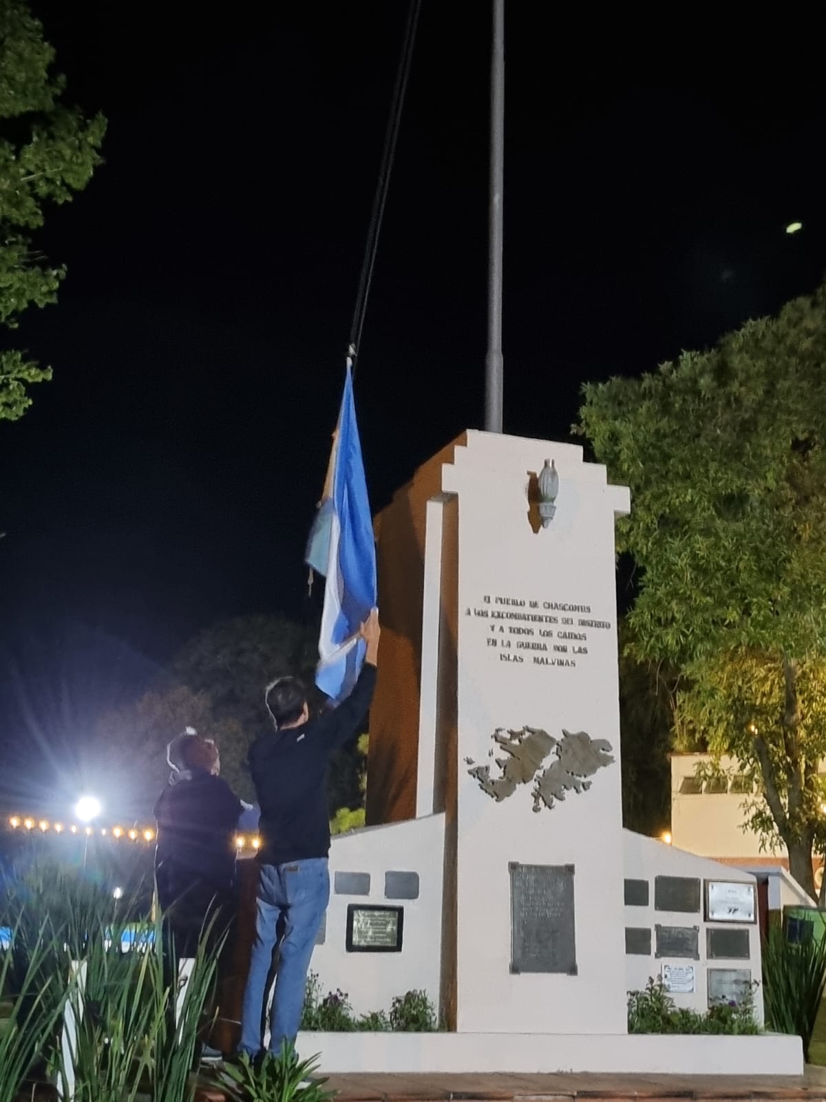 Chascomús homenajeará a los Caídos en Malvinas con un izamiento a media asta este sábado