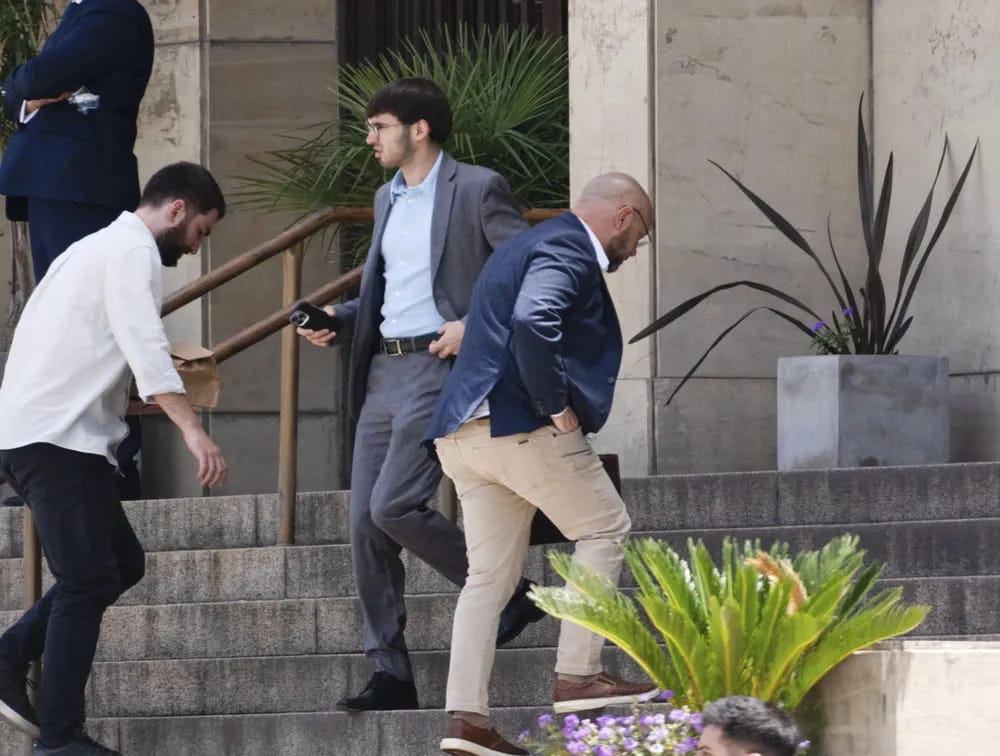 El extitular de ANDIS Diego Spagnuolo, hoy en Tribunales.