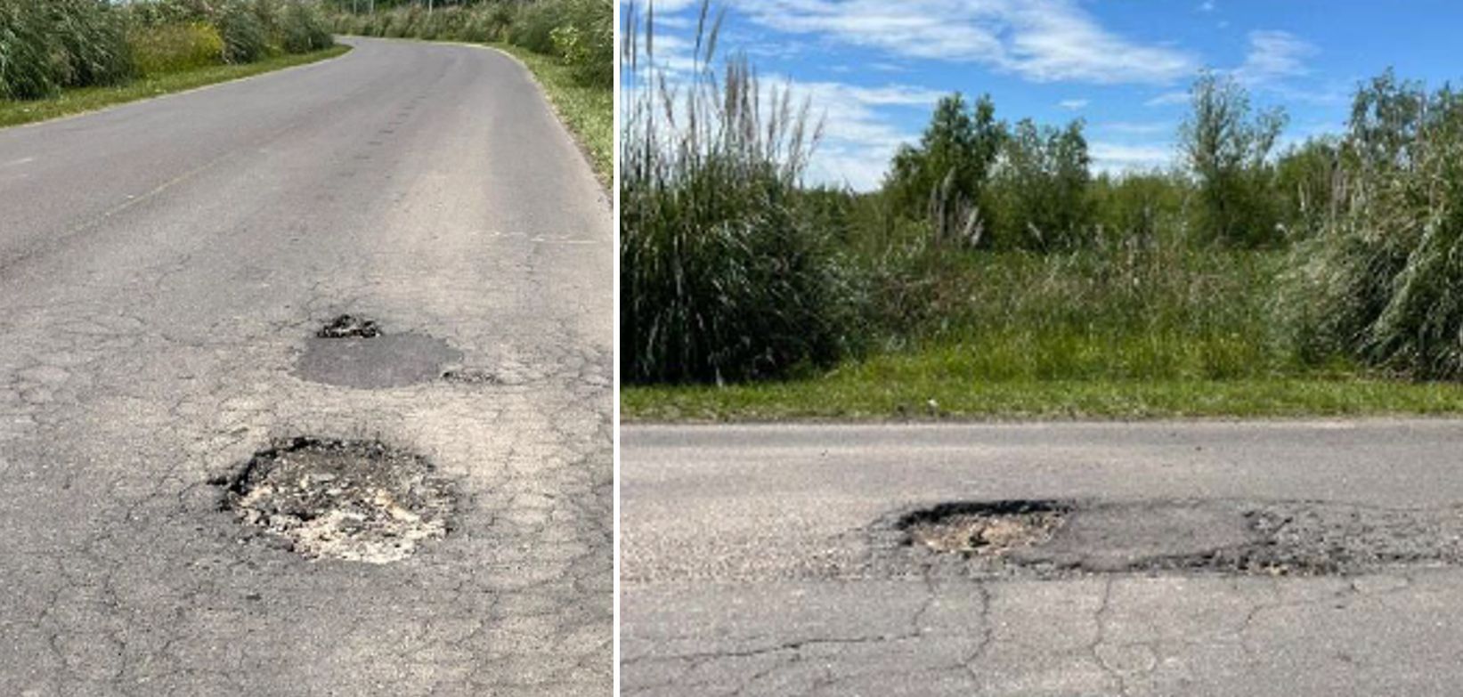 El HCD subraya que la rotura afecta la seguridad de turistas y vecinos que usan la vía para recreación.