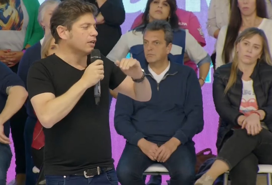 Kicillof pidió votar a Massa para “ir contra los intereses locales y extranjeros que tratan de poner límites”
