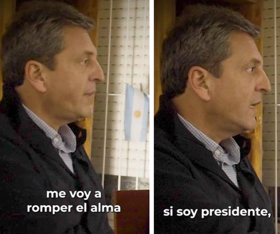 Sergio Massa: “No tengan dudas de que me voy a romper el alma”