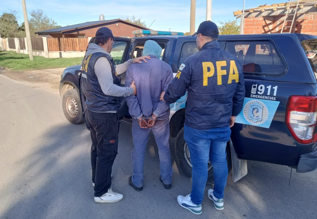 Atraparon en General Madariaga a un delincuente que estuvo prófugo dos años
